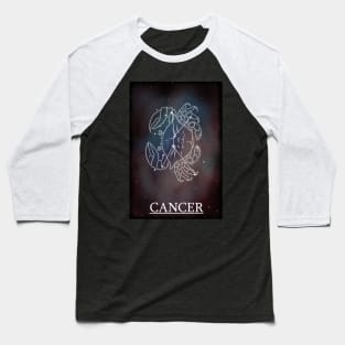 Constellation of Cancer Baseball T-Shirt